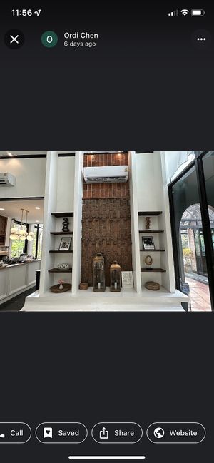 Inside one of the restaurants   at Fleur in Chiang Mai