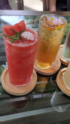 Watermelon Smoothie and Summer at Fleur at Fleur in Chiang Mai