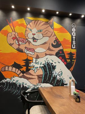 Decor  at Eatsu Finest Sushi Bar in Cologne