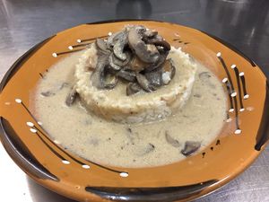 seitan blanquette at La Goutine in Limoux