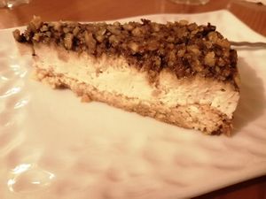 coffee-hazelnut dessert at La Goutine in Limoux