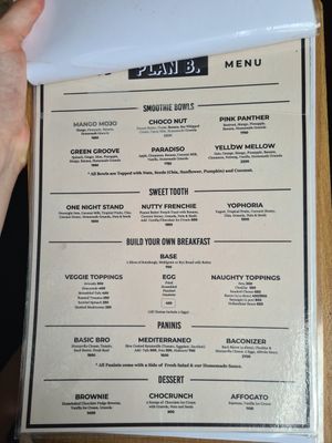 Smoothie bowls, sweet breakfasts, pannini and Toast toppers at PLAN B Weligama in Weligama