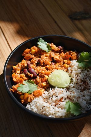 Chilli Sin Carne at PLAN B Weligama in Weligama