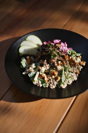 Buckwheat Tahini Salad  at PLAN B Weligama in Weligama