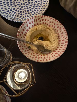 Hummus  at Anilo's Kitchen in London