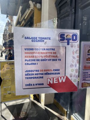 STO  at Salade Tomate Oignon - STO Paname in Paris