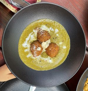 Palak kofta  at Hurry Curry Indian Restaurant in Klaipeda