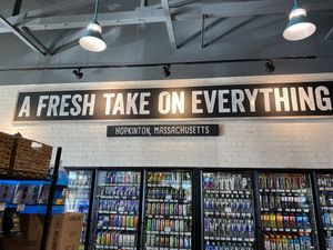 Beverage case  at Alltown Fresh in Hopkinton