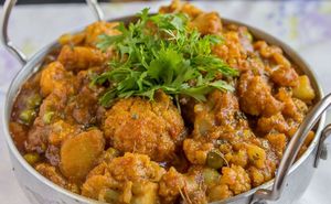 Aloo Gobi Masala at Bomy's Authentic Indian Food in Warsaw