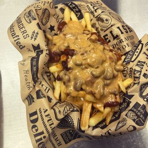 Chili cheese fries 🤤  at Vegan Bar in Naperville