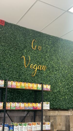 Cute decor at Vegan Bar in Naperville