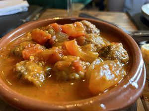 VG albondigas   at The Natural Grocer Market & Social in Hexham