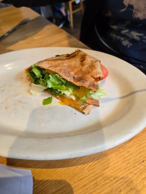 Vegan Toasted Cheese at Tommy's Restaurant in Cleveland Heights