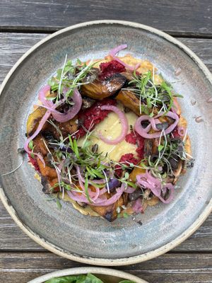 Farinata  at Picnic Real Food Bar in Tamborine Mountain