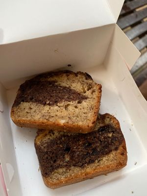Vegan banana bread at Grow Vegan in Koh Samui