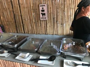 Buffet at Grow Vegan in Koh Samui