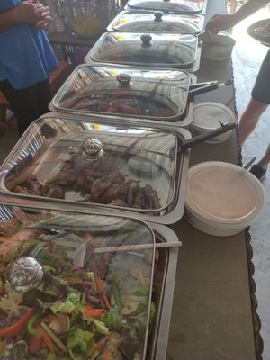 Buffet at Grow Vegan in Koh Samui