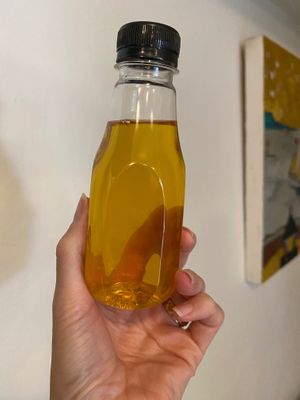 Chinese herb juice at Grow Vegan in Koh Samui