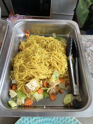 Chow mein  at Grow Vegan in Koh Samui