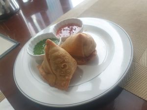 Samosa 8/10 wanted one more please at Bombay Brau in Incheon