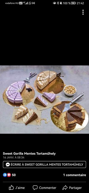  at Sweet Gorilla Mentes Tortaműhely in Budapest