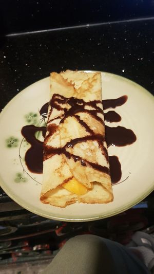 Mango crepe  at Met Vietnamese Restaurant in Hanoi