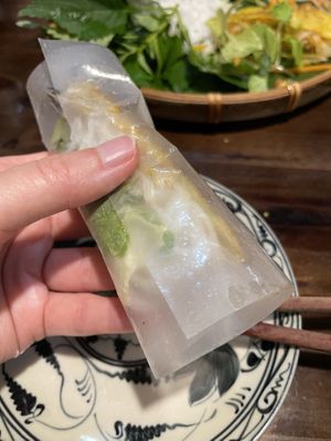 Vegan pancake - Met, Hanoi  at Met Vietnamese Restaurant in Hanoi