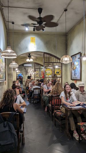 Interior at Met Vietnamese Restaurant in Hanoi