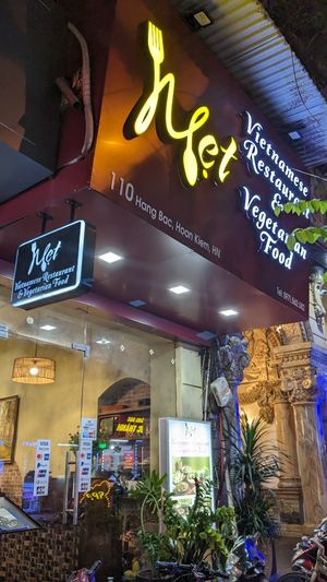 Exterior at Met Vietnamese Restaurant in Hanoi