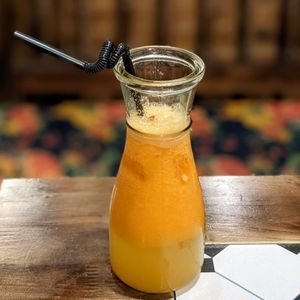 Vegan Tropical Storm Juice at Met Vietnamese Restaurant in Hanoi