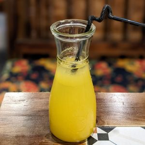 Vegan Passionfruit Juice at Met Vietnamese Restaurant in Hanoi