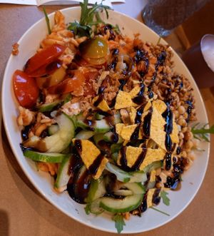 Pasta Bowl mit Joghurt Dressing at Kaspar Schmauser in Furth
