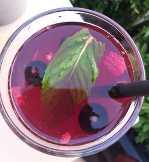 Red Berry Eistee at Kaspar Schmauser in Furth