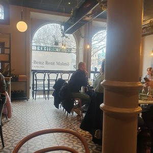Tables at Brunchoteket in Malmo