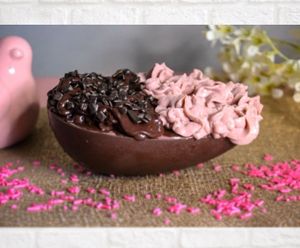 Easter egg at La Nina Vegan in Aguas Santas