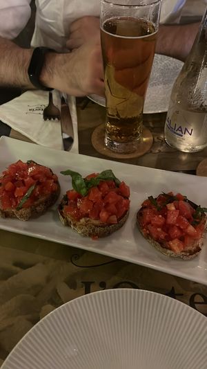 Bruschetta  at L'Osteria Pizza e Cucina in Jimbaran