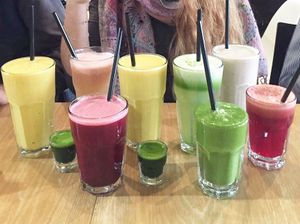 smoothies  at REfresh in Moscow
