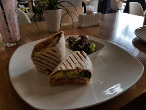 Mexican burrito at REfresh in Moscow