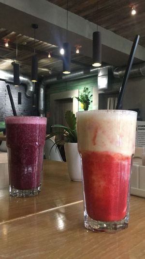 Smoothie at REfresh in Moscow