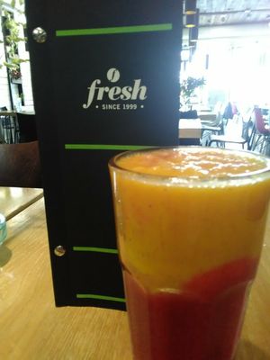 Smoothie at REfresh in Moscow