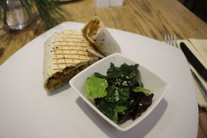 Mexian buritto at REfresh in Moscow