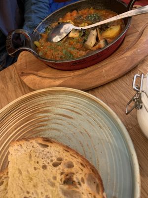 Vegan Shakshuka  at Farm Kitchen in Southsea