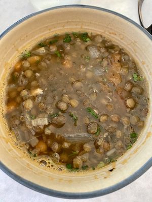 Lentil soup  at Stella's Greek Cuisine in Sarasota