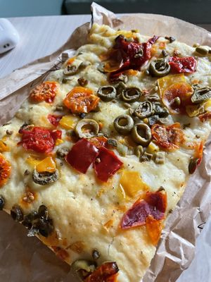 Vegan Focaccia   at Backstube Bergen in Bergen