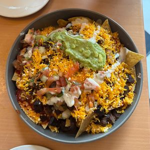 vegan nachos (appetizer)   at Ranchos Cocina in San Diego