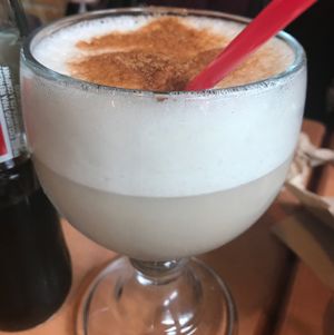 Soymilk Horchata at Ranchos Cocina in San Diego