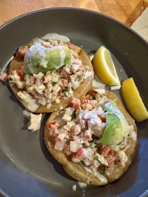  Vegan shrimp ceviche   at Ranchos Cocina in San Diego