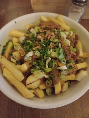 Katsu fries at La Marmotte d'Or in Montriond