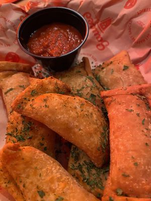 Vegan rolls (10/10 recommend)  at Sauced on Paseo in Oklahoma City