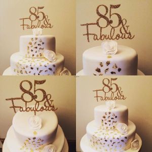 Chocolate and Hazelnut Birthday Cake at Purely Scrumptious in Portsmouth